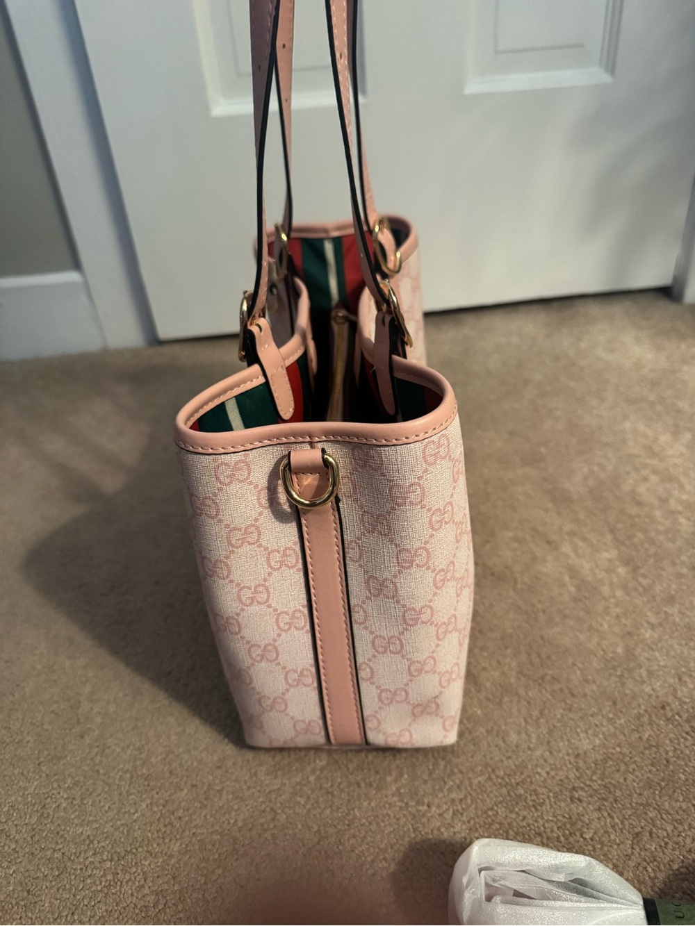 Pink Monogram Bag - Picture 4 of 5
